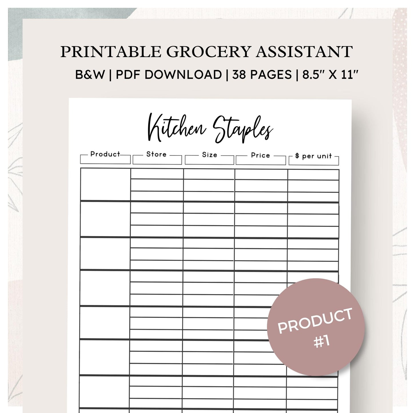 M.O.M Toolkit - Grocery Assistant